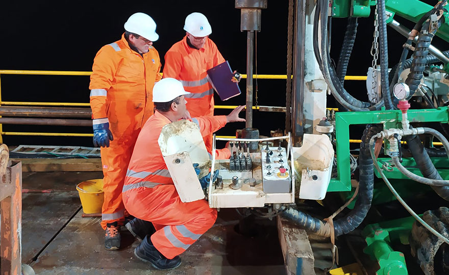 Core drilling
