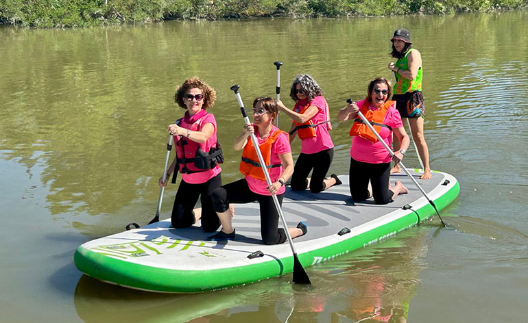 Pink Fighters sul SUP