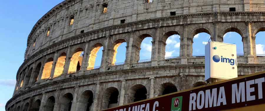 Monitoraggio del Colosseo e della linea C della metro di Roma